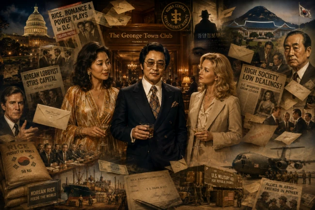 A Korean Impresario and an American Girlfriend Lit Up DC Gossip Columns for a Decade